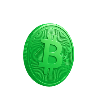 Carte flottante présentant les données d'analyse du marché des cryptomonnaies